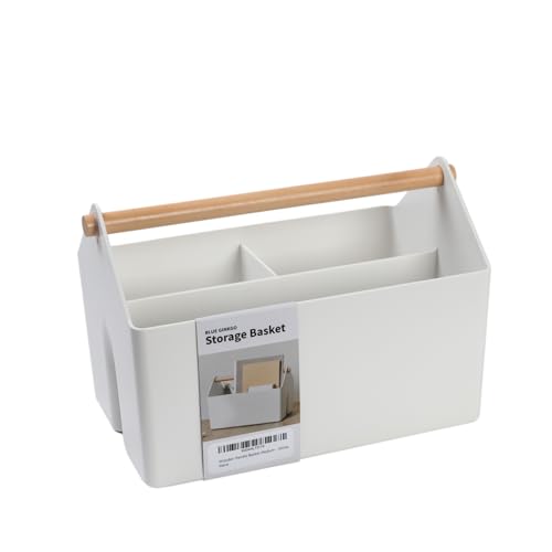 BLUE GINKGO Storage Basket, Medium 4.5L, White, Made in Korea - color: WHITE, size: Medium