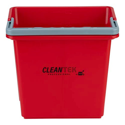 Restaurantware 6 qt Red Cleaning Bucket - color: Red, size: 6 Quarts
