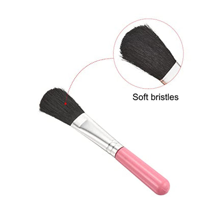 PATIKIL Succulent Cleaning Brush 4Pack 125mm Black Gardening Tools Plant Brush for Garden Pink Handle - color: Pink