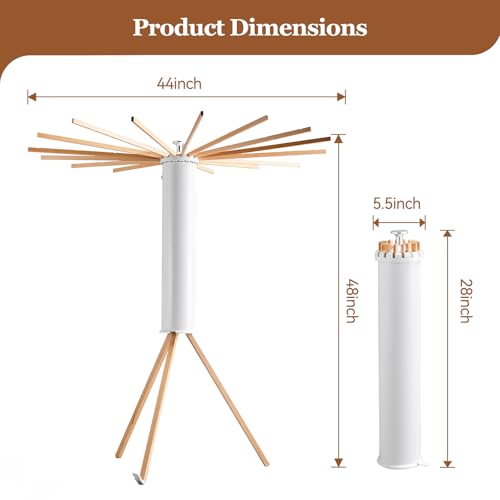 Clothes Drying Rack Tripod, Floor‑Mounted Garment Rack, Portable Drying