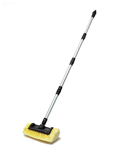 Forgrace 60" Car Wash Brush with Long Handle, Yellow, - color: Yellow With Handle