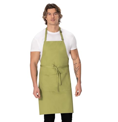 Chef Works Unisex Butcher Apron - color: Lime