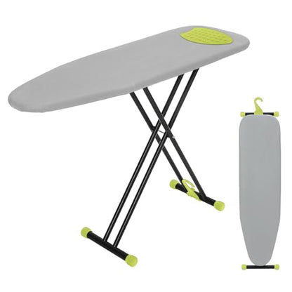 Ironing Board Full Size 54x14, RAINHOL Gray Height Adjustable Iron Board - color: Gray, size: 54"L x 14"W