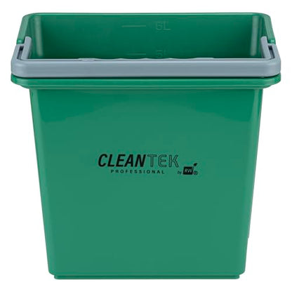 Restaurantware 6 qt Green Cleaning Bucket - color: Green, size: 6 Quarts