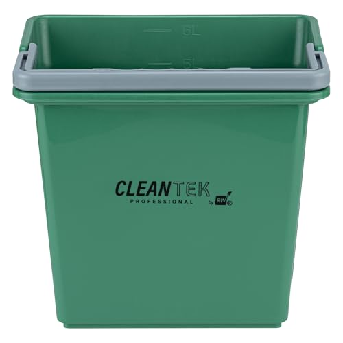 Restaurantware 6 qt Green Cleaning Bucket - color: Green, size: 6 Quarts