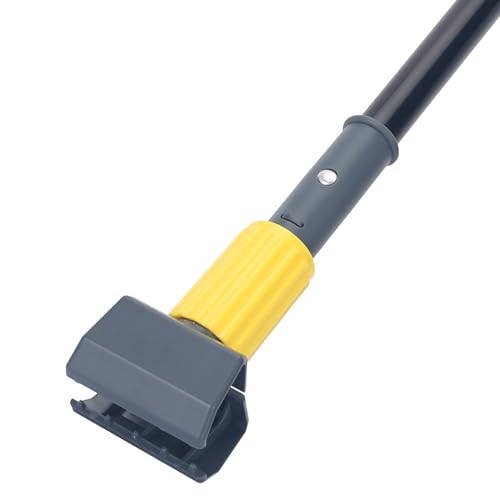 KeFanta Metal Mop Handle Commercial Heavy Duty,58" Industrial Mop Stick - color: Yellow