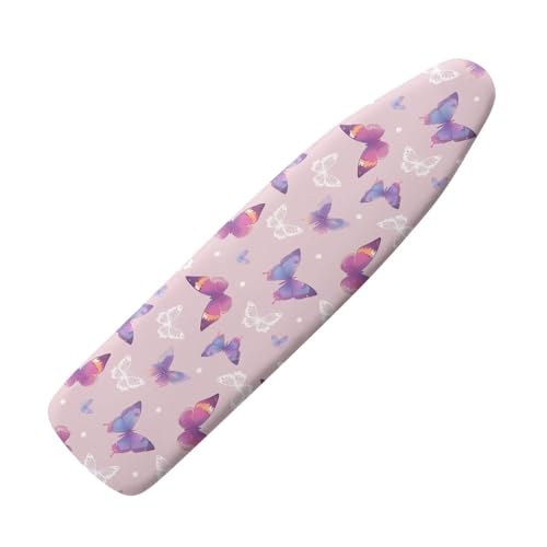 Butterfly Design Ironing Board Cover Soft Fabric Cover Heat-Reflective Scorch Resistant Home Decorations - color: Butterfly Design