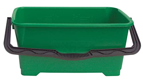 UNGER Commercial 6 Gallon Window Cleaning Bucket Green QB220