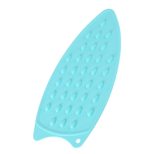 Silicone Rest Pad, Protective Surface for Mini Iron Pad Protection Ironing Rest (Cyan) - color: Cyan