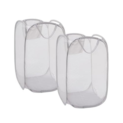 Foldable Pop Up Laundry Hamper,Dual-Use Laundry Basket