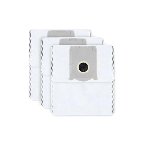 ECOVACS Dustbag 3 Pcs for DEEBOT X9 PRO OMNI/ X8 PRO OMNI /T80 OMNI/T50 OMNI/T50 PRO OMNI/T50 PRO MAX Robot Vacuum, White