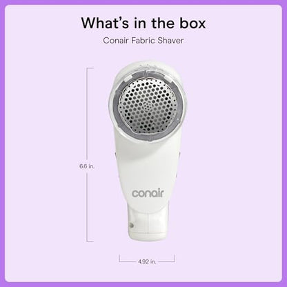Conair Fabric Shaver & Lint Remover for Every Fabric, Rechargeable, 2" Head - size: Pack of 1