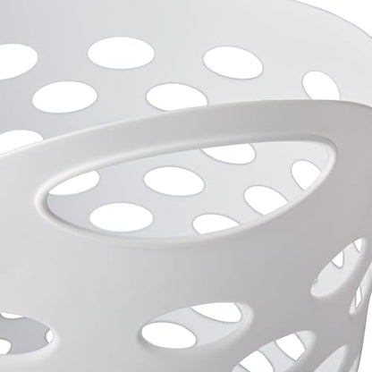 Flexible Laundry Basket,Tall plastic hamper for Clothes