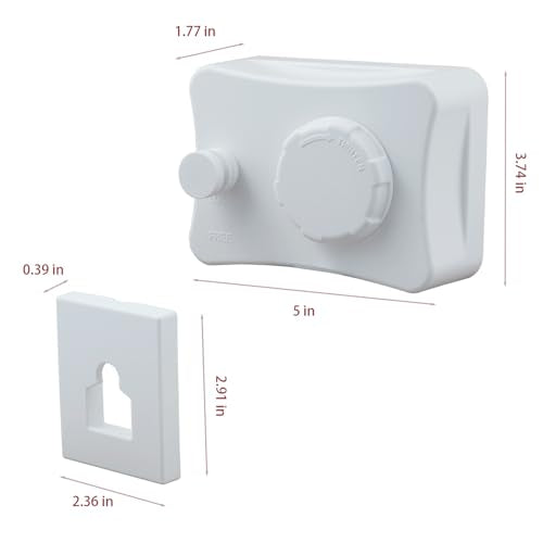 Retractable Clothesline Indoor Clothes Line for Hanging Dry and Wet Clothes on Heavy Duty Outdoor Clothing Lines 16.7 ft (White) - color: White