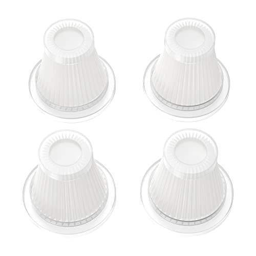 4 Pack Washable HEPA Replacement Filters for Shinebella Handheld Car & Cordless Desk Vacuum Cleaners - Compatible Only with Shinebella Models (Includes 4 Filters)（1.11x1.54x2 Inch）