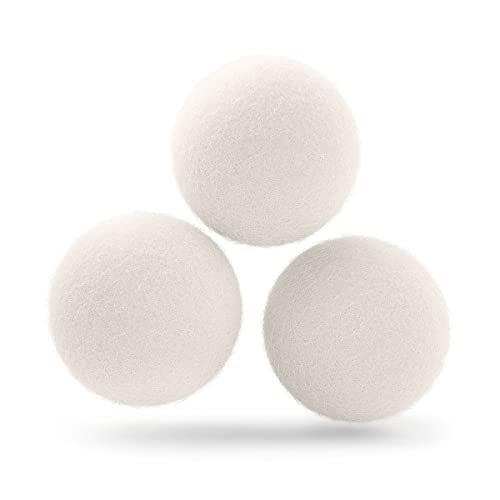 Cosy House Collection Wool Dryer Balls Premium Natural Fabric Softener