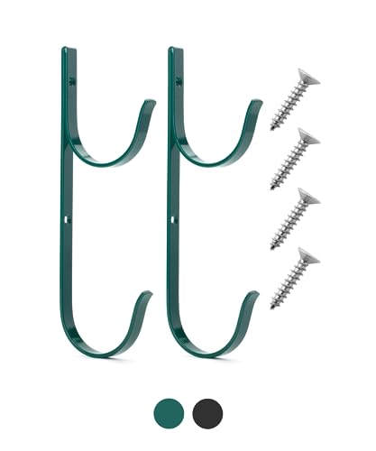 UNCO Pool Pole Hanger - 2 Pack, Pool Equipment Hooks for Poles and Hose, Accessories - color: Green, size: 2 Pack