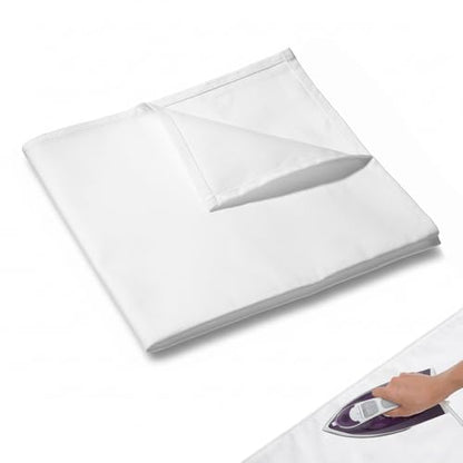 39.3 X 39.3 Inch Pressing Cloth for Ironing, Large Cotton Ironing Cloth to Protect Clothes Iron Clothes Fabric Press Clothing Sewing and Ironings Fabric Protector Press Tool for Silk Organza