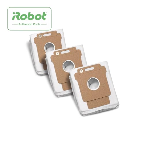 iRobot® Roomba® Authentic Replacement Parts- Dirt Disposal Bags, 3Pack for Select AutoEmpty™ and AutoWash™ Docks: 105 Vac, 105 Combo, Plus 405 Combo, Plus 505 Combo, Max 705 Vac, Max 705 Combo
