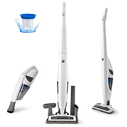 Kenmore DS1030 Cordless Stick Vacuum Lightweight Cleaner 2-Speed Suction - style: White