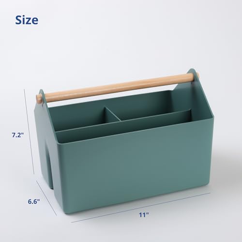 BLUE GINKGO Storage Basket, Medium 4.5L, Green, Made in Korea - color: GREEN, size: Medium