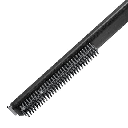 Ooni Wire Brush & Scraper – BBQ and Pizza Stone Cleaner, Grill Cleaner, Outdoor Cooking Tools, Barbecue Utensils - Long Handle - size: Long - 28” x 1.4” x 1.65”