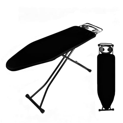 58"x15" Ironing Board Full Size, Heat Resistant Cover Wide Iron Board with Steam Rest, Ultra Thick Padding, Height Adjustable Heavy Sturdy Metal Frame Legs Ironing Stand,Non-Slip Foldable