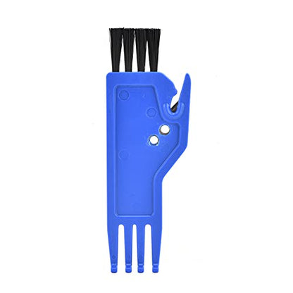 Sweeping Robot Handheld Vacuum Sweeper Parts, ABS Vacuum Brush Cleaning Tool, Blue Vacuum Roller Tool Cleaning Brush Replacement for Xiaomi, Shark, Dreame, Eufy, 1Pcs - color: Blue