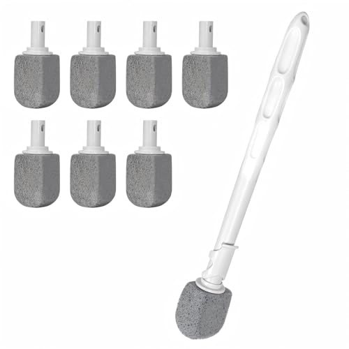 Upgrade Pumice Stone Toilet Bowl Cleaner for Hard Water Ring & Stains(01)
