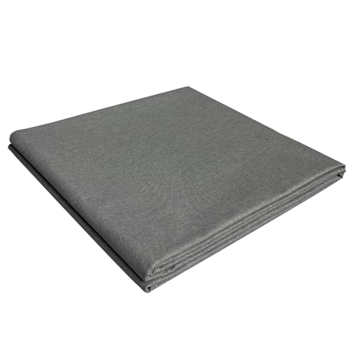 59" x 2 Yard Gray Thermal Heat-Resistant Fabric by The Yard for Ironing - color: Gray