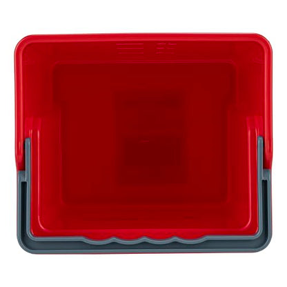Restaurantware 4 qt Red Cleaning Bucket - color: Red, size: 4 Quarts