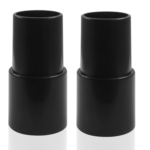 2 Pcs Vacuum Hose Adapter 35mm(1-3/8") to 31mm(1-1/4") Black - size: Kit 1 (2 pcs)
