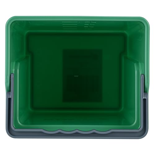 Restaurantware 4 qt Green Cleaning Bucket - color: Green, size: 4 Quarts
