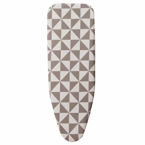 Board Cloth, Heavy Heat Resistant Ironing Board Cover, Universal Drawstring Ironing Board Pad Protector Cover Laundry Supplies(100x34cm-Style D) - color: Style D, size: 100x34cm