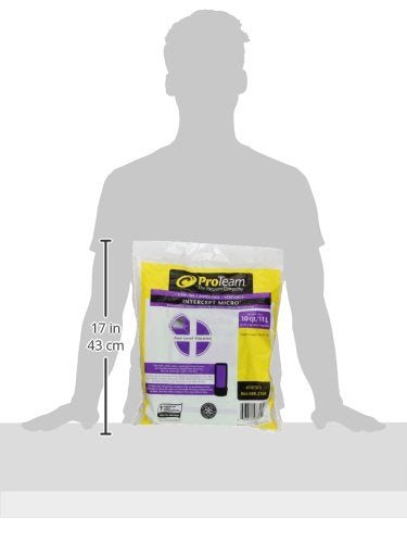 Proteam SuperCoach Vacum Bags, Commercial-Grade Proteam SuperCoach Pro 10 Vacum Bag Filters -- Traps Dangerous Invisible Airborne Particulates