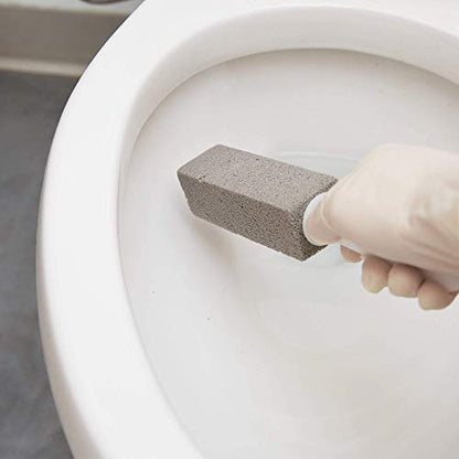 PUMIE Toilet Bowl Ring Remover, TBR-6, Pumice Stone with Handle, Removes Unsightly Toilet Rings and Stains from Toilets; Sinks; Tubs; Showers, Safe for Porcelain, Pack of 3 - size: 1 Count (Pack of 3)