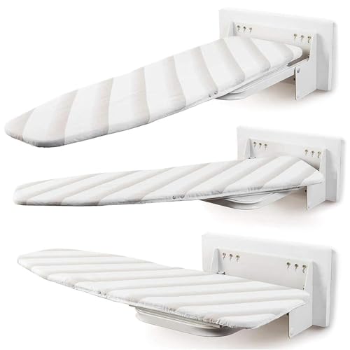 uyoyous Wall Mounted Ironing Board Compact Iron Board 37.8X11.8 Inch