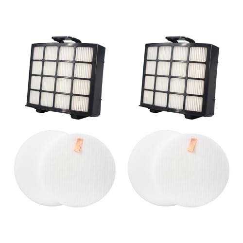 UV2500 Vacuum Filter Replacement Kit for Shark Vertex DuoClean PowerFin Upright Vacuum,UV2500,AZ2000,AZ2000W,AZ2002,AZ2001AMZ Vertex DuoClean PowerFin Upright Vacuum,Replace Part XHFAZ2000,XFFKAZ2000
