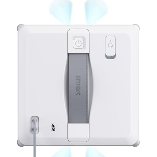 FMART W5 Compact Window Cleaning Robot with 4 Ultrasonic Water Sprays