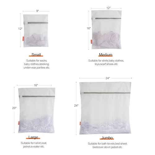 Polecasa Diamond Mesh Laundry Bags 2 Pack (XX-Large, 24x24”) - size: 2XX-Large