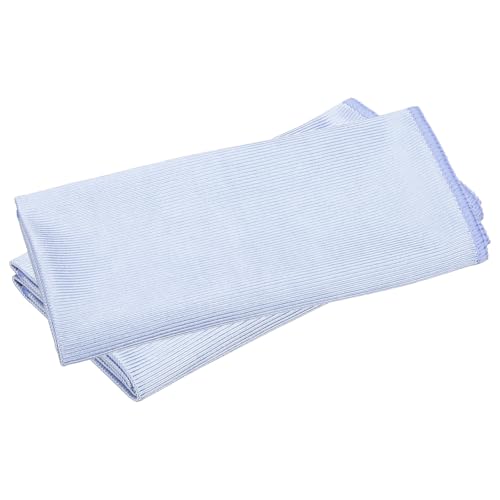 uxcell 2Pcs Glass Polishing Cloth, 23.6x15.7 Microfiber Cleaning Cloths Lint & Streak Free Quickly Drying Towels for Glassware, Cars, Glasses, Phone Screens, Sunglasses, Purple