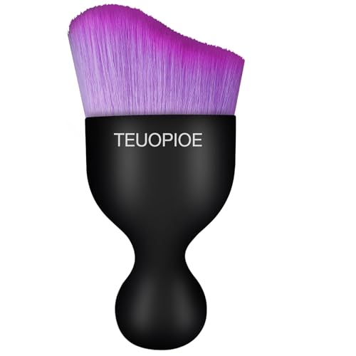 Car Detailing Brush for Interior Dusting and Air Vents,BK Purple - color: Black Purple