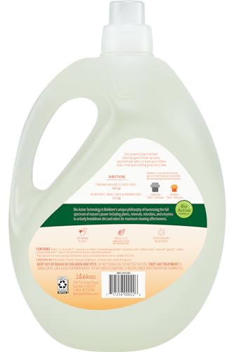 Biokleen Natural Laundry Detergent Liquid - 300 Loads- Eco Friendly Concentrated Plant Based Safe for Kids and Pets No Artificial Colors or Preservatives