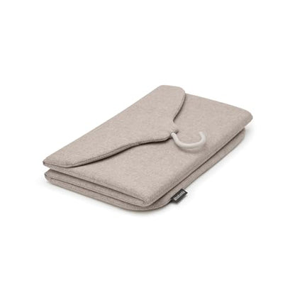 Brabantia - Foldable Steam Board - for High Pressure Clothes Steaming - Solid Heat Resistant Surface - Versatile Hanging Hook - Easier Steaming with Handheld Steamers - 36 x 16 inches - Gray - color: Gray, style: Foldable Steam Board
