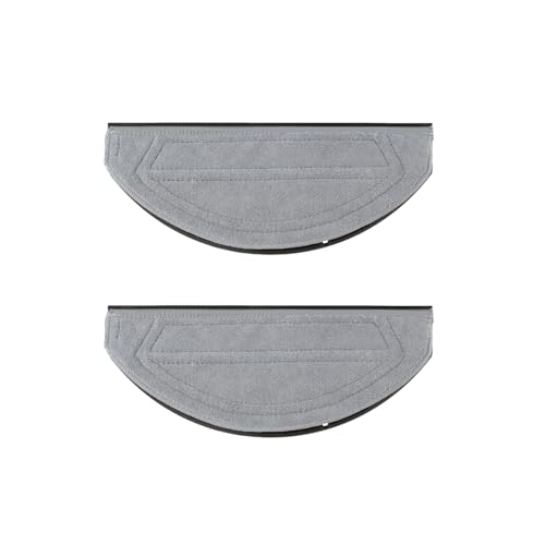 roborock 2 Pack Microfiber Mop Cloths for Saros 20 Sonic Robot Vacuum Cleaner, Mop Pad Replacement Accessories