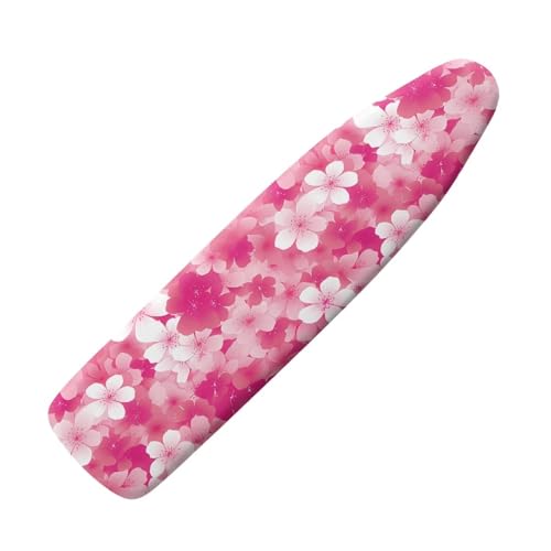 Cherry Blossom Ironing Board Cover, Soft Stain Resistant Ironing Board Protrctor with Elastic Edge,Ironing Accessories Machine Washable - color: Cherry Blossom