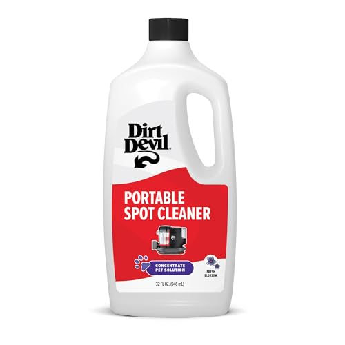 Dirt Devil Pet Portable Spot Cleaner Solution, 32 Oz., Fresh Blossom Scent - style: 32 fl oz (Pack of 1)