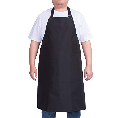 Waterproof Apron for Men and Women - Black - color: Black-1