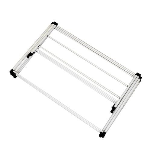 Honey-Can-Do 3-Tier Oversized Clothes Drying Rack, 31" Wide, No Assembly - color: White, size: 31" W