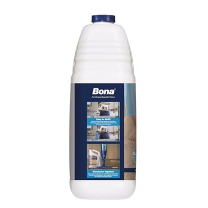 Bona Hardwood Floor Cleaner Refill - 128 fl oz - Unscented - size: 128 Fl Oz (Pack of 1)